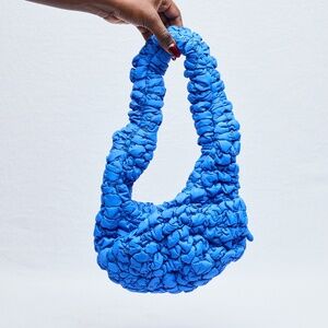 Poppy Lissiman Blue Bubble Bag